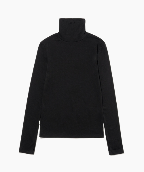 TTUDEMENT(トュードメント)の「BASIC ROLL-NECK PULLOVER BLACK(ニット/セーター・レディース・その他・FREE)」の2枚目の写真