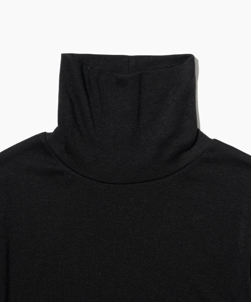 TTUDEMENT(トュードメント)の「BASIC ROLL-NECK PULLOVER BLACK(ニット/セーター・レディース・その他・FREE)」の4枚目の写真