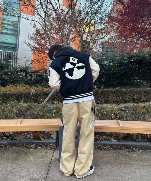 TAKEASY(テイクイージー)の「ウールバシティジャケット(ネイビー)(スタジャン・メンズ・その他・LARGE/SMALL)」の12枚目の写真