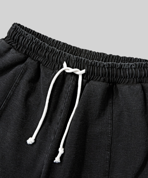 Verdnt（バーダント）の「フロントラインウォッシュドワイドスウェットパンツ[ブラック]（スウェットパンツ・レディース・その他・SMALL/MEDIUM/LARGE）」の6枚目の写真