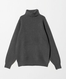 人気 未使用級美品 アドーア アンゴラ混 クルーネックニット ゆったり グレー Steven Alan（スティーブンアラン）の「＜Steven Alan＞ コットン