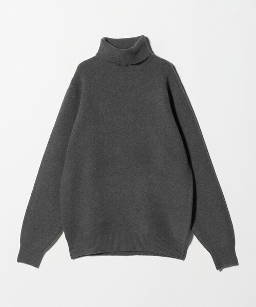 A DAY IN THE LIFE UNITED ARROWS(アデイインザライフユナイテッドアローズ)の「アンゴラミックス タートルネックニット<A DAY IN THE LIFE>(ニット/セーター・メンズ・ナチュラル/ブラック/モカ/ダークグレー・L/S/M)」の1枚目の写真