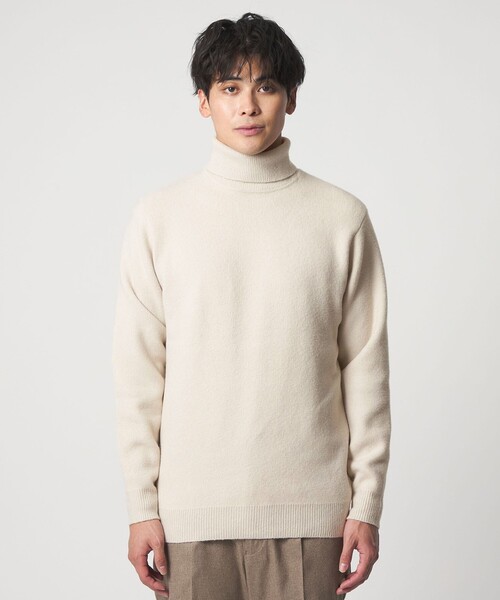 A DAY IN THE LIFE UNITED ARROWS(アデイインザライフユナイテッドアローズ)の「アンゴラミックス タートルネックニット<A DAY IN THE LIFE>(ニット/セーター・メンズ・ナチュラル/ブラック/モカ/ダークグレー・L/S/M)」の13枚目の写真