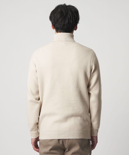A DAY IN THE LIFE UNITED ARROWS(アデイインザライフユナイテッドアローズ)の「アンゴラミックス タートルネックニット<A DAY IN THE LIFE>(ニット/セーター・メンズ・ナチュラル/ブラック/モカ/ダークグレー・L/S/M)」の6枚目の写真