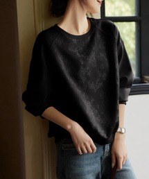 REFLEM/レフレム』ドラゴン刺繍PO/プルオーバースウェットシャツ