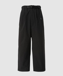 COTTON TWILL BAGGY PANTS