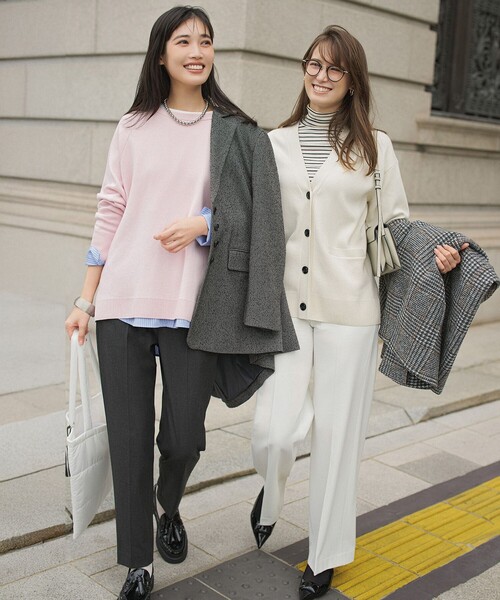 セール】ボンディング フォルムコート（ノーカラーコート）｜UNFILO