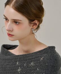 cle blatt（クレブラット）の「グレースリボンピアス（ピアス（両耳用））」