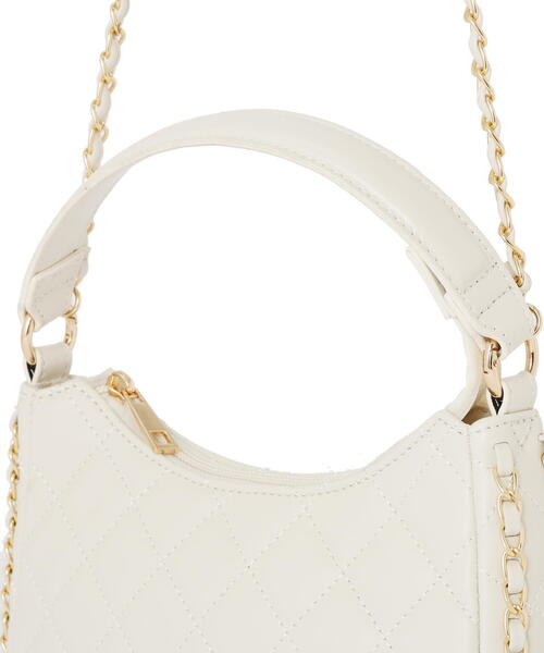 EDIT COLOGNE（エディットコロン）の「キルティングチェーンショルダーバッグ（ショルダーバッグ・レディース・ホワイト系その他/レッド/ブラック・ﾌﾘ-）」の9枚目の写真