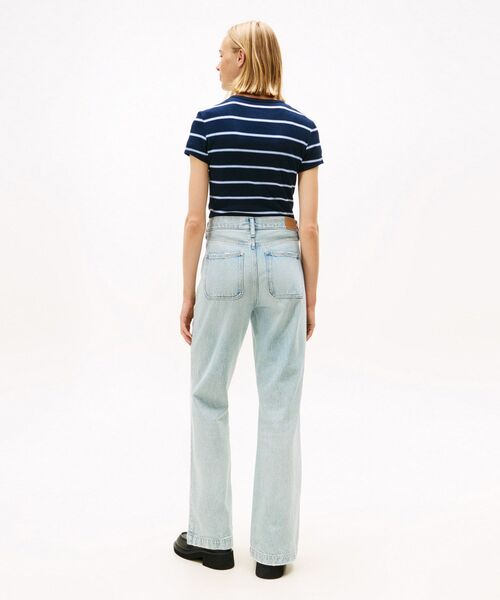 tommy jeans（トミー ジーンズ）の「ベッラフレアジーンズ（デニムパンツ・レディース・インディゴブルー・26inch/27inch/24inch/25inch）」の4枚目の写真