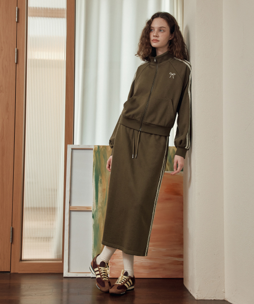 ZEROSTREET(ゼロストリート)の「レースリボントレーニングスカート / ブラウン(スカート・レディース・ブラウン・SMALL/MEDIUM)」の2枚目の写真
