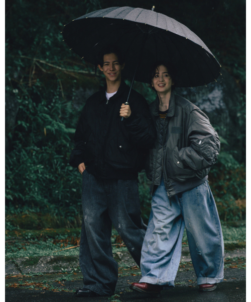 ANGLAN（アングラン）の「Western Balloon Denim Pants - Washed Blue（デニムパンツ・メンズ・その他・FREE）」の6枚目の写真