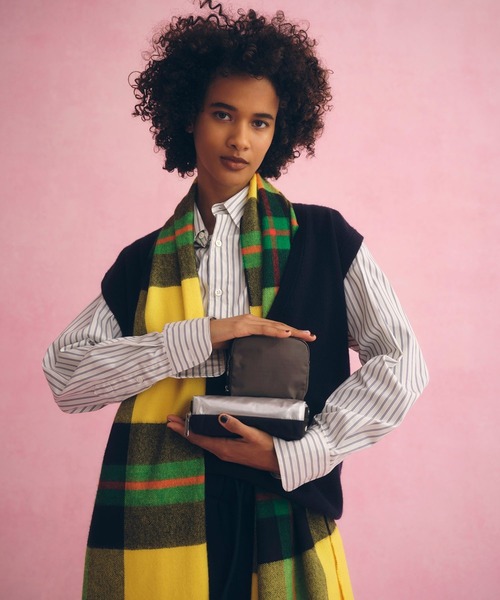 LeSportsac（レスポートサック）の「【LeSportsac for ADAM ET ROPE'】SQUARE COSMETIC (SOLID/SOLID)（ポーチ・レディース・ブラウン・FREE）」の2枚目の写真