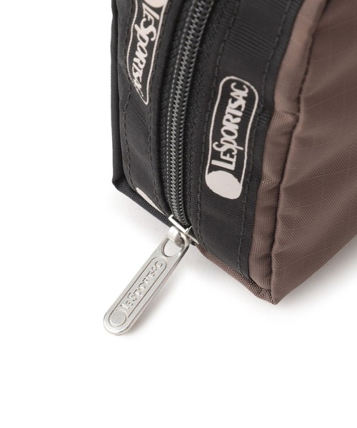 LeSportsac（レスポートサック）の「【LeSportsac for ADAM ET ROPE'】SQUARE COSMETIC (SOLID/SOLID)（ポーチ・レディース・ブラウン・FREE）」の7枚目の写真
