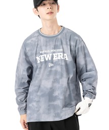 ニューエラ ゴルフ プルオーバー 長袖 柄