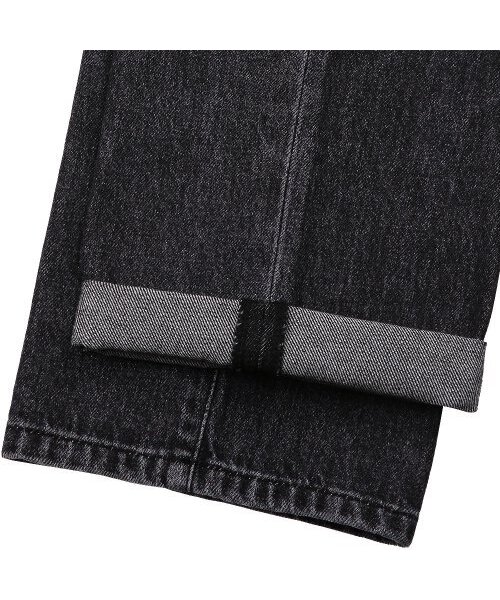 sortie(ソルティ)の「Cone denim One Pleats Trousers (Black)(デニムパンツ・メンズ・その他・SMALL/MEDIUM/LARGE)」の5枚目の写真