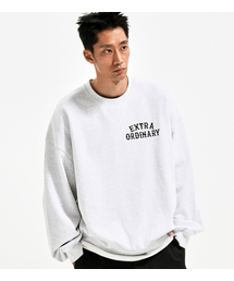 EX LOGO CREWNECK  L.M/GREY