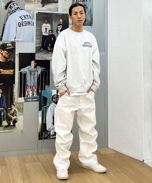 EXTRAORDINARY(エクストラオーディナリー)の「EX LOGO CREWNECK L.M/GREY(スウェット・メンズ・その他・X-LARGE/LARGE)」の10枚目の写真