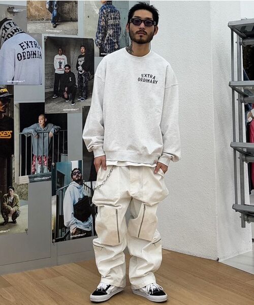EXTRAORDINARY(エクストラオーディナリー)の「EX LOGO CREWNECK L.M/GREY(スウェット・メンズ・その他・X-LARGE/LARGE)」の12枚目の写真