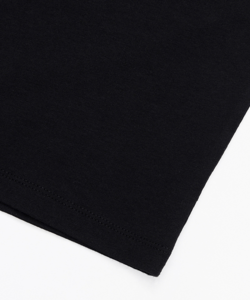 PAGESIISII(ページシシ)の「ベーシックスリムフィット半袖Tシャツブラック(Tシャツ/カットソー・レディース・その他・FREE)」の6枚目の写真