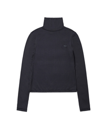 Everyday Turtleneck Top Grey