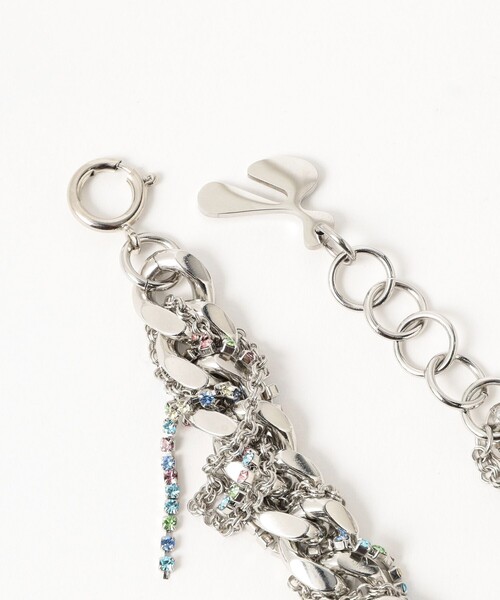 HIDAKA(ヒダカ)の「HIDAKA / Broken Micanga Bracelet(ブレスレット・メンズ・シルバー・ONE SIZE)」の3枚目の写真