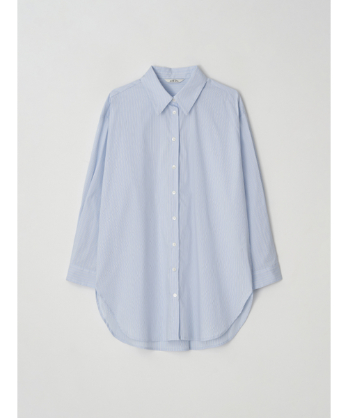 RMRN(アルエームアルエヌ)の「STRIPE EASY SHIRT(シャツ/ブラウス・レディース・スカイブルー/ピンク/ブルー・FREE)」の10枚目の写真