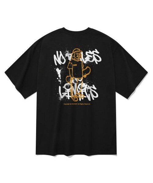 RADINEO(ラディネオ)の「ヤングストリート 半袖Tシャツ ブラック(Tシャツ/カットソー・メンズ・その他・LARGE/MEDIUM/SMALL/X-LARGE)」の1枚目の写真