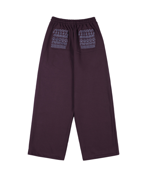 kaifai(カイファイ)の「グリフスウェットパンツ(パープル)K25ZC179(スウェットパンツ・レディース・その他・MEDIUM/LARGE)」の2枚目の写真
