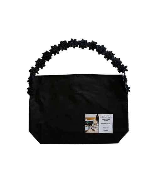 Flower STRAP EASY BAG (Black)