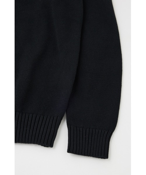 SHEL'TTER ORIGINAL（シェルターオリジナル）の「【POLO RALPH LAUREN】コットン クルーネック セーター（ニット/セーター・レディース・ブラック/アイボリー/ネイビー・MEDIUM）」の7枚目の写真