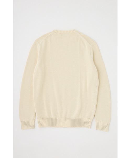 SHEL'TTER ORIGINAL（シェルターオリジナル）の「【POLO RALPH LAUREN】コットン クルーネック セーター（ニット/セーター・レディース・ブラック/アイボリー/ネイビー・MEDIUM）」の8枚目の写真