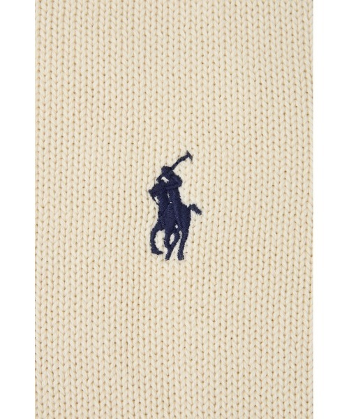 SHEL'TTER ORIGINAL（シェルターオリジナル）の「【POLO RALPH LAUREN】コットン クルーネック セーター（ニット/セーター・レディース・ブラック/アイボリー/ネイビー・MEDIUM）」の10枚目の写真