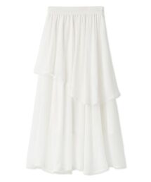 SNIDEL | Sustainableバリエーションティアードスカート(スカート)