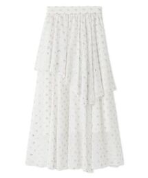 SNIDEL | Sustainableバリエーションティアードスカート(スカート)