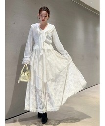 SNIDEL | Sustainableバリエーションティアードスカート(スカート)