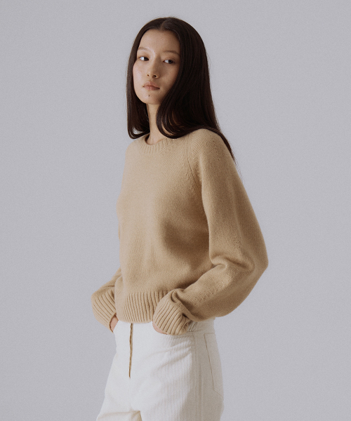 SILN(シルン)の「Arca pullover knit (BEIGE)(ニット/セーター・レディース・その他・FREE)」の2枚目の写真
