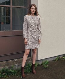 ミニワンピ フラワー」に該当するレディースのワンピースファッション