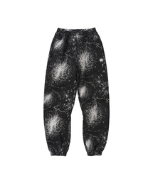 AFTERMATH（アフターマス）の「GLASS SWEAT PANTS (BLACK)（スウェットパンツ）」