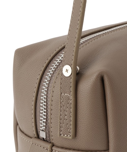 SALON adam et rope'（サロン アダム エ ロペ）の「【W S（ドゥーブル）】ゴートレザーショルダーバッグ（ショルダーバッグ・レディース・ベージュ系その他/ブラック/オフホワイト・FREE）」の20枚目の写真