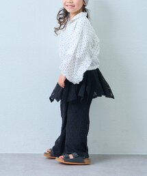 CIAOPANIC TYPY（チャオパニックティピー）の「【KIDS】レースヘムラインレイヤードパンツ≪ジュニアサイズあり≫（その他パンツ）」