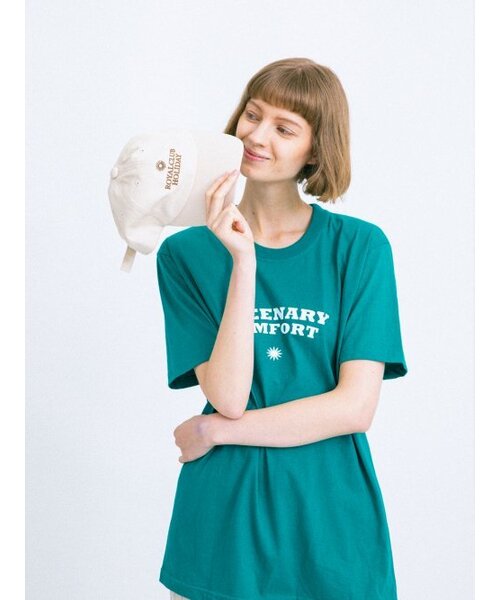 ROYAL CLUB HOLIDAY(ロイヤルクラブホリデー)の「グリーナリー 半袖Tシャツ グリーン(Tシャツ/カットソー・レディース・グリーン・MEDIUM/LARGE/X-LARGE)」の2枚目の写真