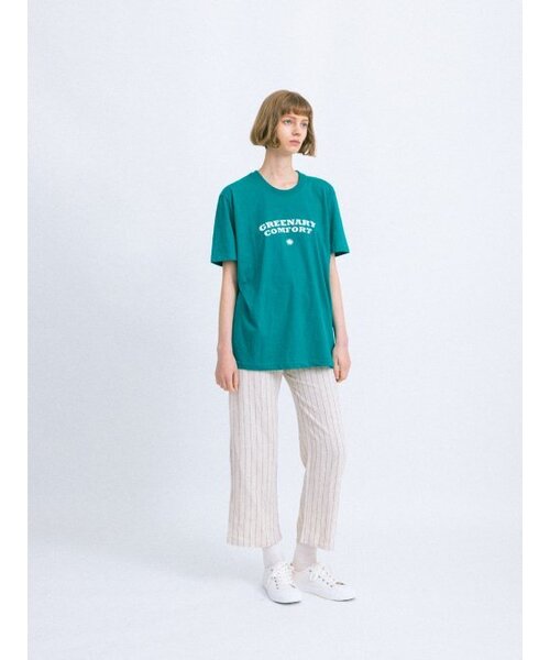ROYAL CLUB HOLIDAY(ロイヤルクラブホリデー)の「グリーナリー 半袖Tシャツ グリーン(Tシャツ/カットソー・レディース・グリーン・MEDIUM/LARGE/X-LARGE)」の7枚目の写真