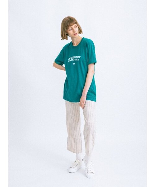 ROYAL CLUB HOLIDAY(ロイヤルクラブホリデー)の「グリーナリー 半袖Tシャツ グリーン(Tシャツ/カットソー・レディース・グリーン・MEDIUM/LARGE/X-LARGE)」の9枚目の写真
