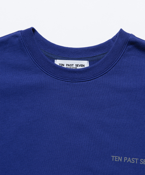 TEN PAST SEVEN(テン ファスト セブン)の「オーバーサイズスウェットシャツ - ブルー(スウェット・メンズ・その他・SMALL/MEDIUM/LARGE)」の3枚目の写真