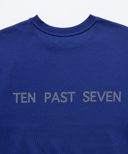 TEN PAST SEVEN(テン ファスト セブン)の「オーバーサイズスウェットシャツ - ブルー(スウェット・メンズ・その他・SMALL/MEDIUM/LARGE)」の7枚目の写真