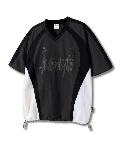 YOSEMITE(ヨセミティ)の「OGナイロンスポーティ半袖TシャツチャコールYT-309(Tシャツ/カットソー・レディース・チャコール・LARGE/X-LARGE/XX-LARGE)」の1枚目の写真
