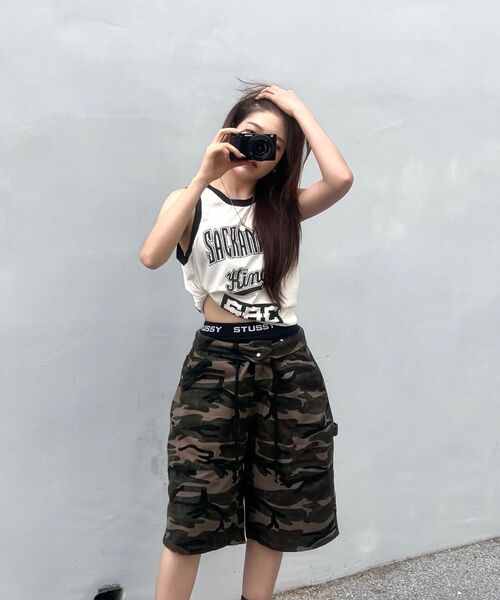 KANEITEI(カネイテイ)の「バミューダ カモ ショーツ (カモ)(その他パンツ・レディース・その他・MEDIUM/LARGE/X-LARGE)」の3枚目の写真