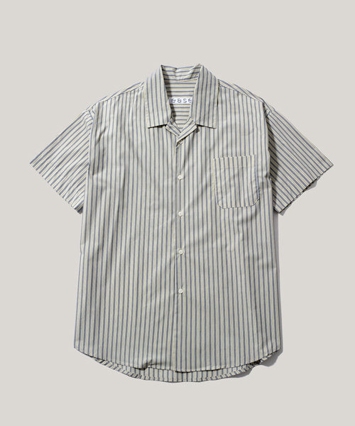 ease（イーズ）の「SUNDAY STRIPE 1/2SHIRTS [OVERSIZE FIT]（シャツ/ブラウス・メンズ・その他・MEDIUM/LARGE）」の2枚目の写真