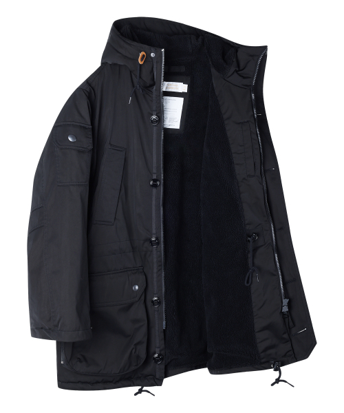 YOUNEEDGARMENTS(ユーニーズガーメンツ)の「PC フードパーカー マウンテンパーカー (ブラック)(ダウンジャケット/コート・メンズ・その他・40/38)」の3枚目の写真